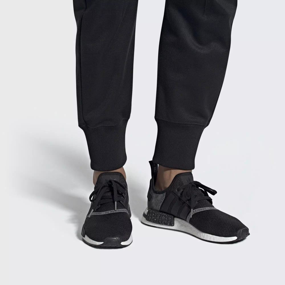 Adidas NMD R1 Tenis Negros Para Hombre (MX-72864)